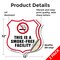 Signmission No Smoking Shield Label Set This Is A Sm, 12 inch X 12 inch, Vinyl Decal, 2PK SHI-D-2PACK-12-399 - alternate 5