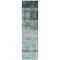 Homeroots 8' Runner Teal Ombre Washable Non Skid Indoor Outdoor Runner Rug 563683 - alternate 8