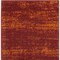 Homeroots 8' Red And Orange Abstract Indoor Outdoor Runner Rug 545543 - alternate 9