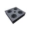 Epe Usa Floral Arrangement Transport Tray, 5 Holes, 24 x 24 x 7 in, Black Adjustable for 2-8 inch Vases E7308 - alternate 1