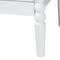 Baxton Studio Lucera Mid-Century White Queen Size 4-Piece Bobbin Bedroom Set 257-14016-14127-14121-14121-ZORO - alternate 10