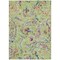 Homeroots 10' X 14' Artichoke Green And Pink Paisley Washable Indoor Outdoor Area Rug 588593 - alternate 8