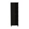 Homeroots 20" Gray And Black Laminate Accent Cabinet With Seven Shelves 477676 - alternate 4