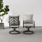 Crosley Otto 2Pc Swivel Outdoor Dining Chair Set CO6290MB-GY - alternate 10
