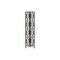 Homeroots Taupe Metal Four Tier Corner Bookcase 376534 - alternate 10