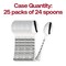 Smarty Had A Party Shiny Silver Glamour Cutlery Disposable Plastic Spoons (600 Spoons), 600PK 430S-SP-CASE - alternate 10