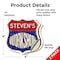 Signmission Steven's Workshop, 4 inch X 4 inch, Vinyl Decal, 2PK SHI-D-2PACK-4-489-STEVEN - alternate 5