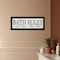Homeroots Bath Rules 3 Black Framed Print Bathroom Wall Art 415849 - alternate 6