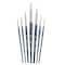 Silver Brush Bristlon Short Handle Round Brushes, 7-Piece Set BR-1955 - alternate 1