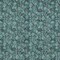 Homeroots 8' X 10' Teal Blue Aqua And Ivory Floral Washable Indoor Outdoor Area Rug 581927 - alternate 9