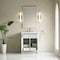 James Martin Vanities Bellshire 30" Single Vanity, Bright White w/ 3 CM White Zeus Silestone Top 660-V30-BW-3WZ - alternate 10
