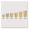 Karat Ripple Hot Cups, 10 oz, Paper, Kraft/White, 500PK C-KRC510 - alternate 5