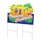 Signmission Tropical Cocktails Die Cut Yard & Stake plastic coroplast window, 2436-Tropical Cocktails C-DC-2436-DS-Tropical Cocktails19 - alternate 1