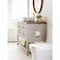 Amerock Appoint Champagne Bronze Traditional Single Post Toilet Paper Holder BH36071CZ - alternate 5