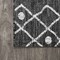 Jonathan Y Nokat Tribal Bohemian Black/Ivory 2 ft. x 10 ft. Indoor/Outdoor Runner Rug SMB131E-210 - alternate 8