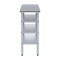Amgood 24in D x 15in L Stainless Steel Table, Three Undershelves AMG WT-2415-3SH-Z - alternate 8