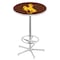 Holland Bar Stool Co 42" Chrome Wyoming Pub Table, 36" dia. Top L216C4236Wymng - alternate 1