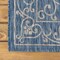 Jonathan Y Charleston Vintage Filigree Textured Weave Navy/Gray 2 ft. x 8 ft. Indoor/Outdoor Runner Rug SMB106D-28 - alternate 8