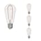 Bulbrite LED Filament 3W, Dimmable ST18, Clear Glass, E26 Base, 2100K, 230 Lm, 4PK 862867 - alternate 1