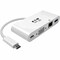 Tripp Lite USB C TO VGA MULTIPORT VIDEO ADAPTER CONVERTER 1080P W/ USB-A HUB, USB-C PD CHAR U444-06N-VGU-C - alternate 1