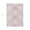 Homeroots 3' X 5' Pink Gray And Ivory Geometric Washable Indoor Outdoor Area Rug 593612 - alternate 7