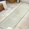 Jonathan Y Sinjuri Medallion Textured Weave Green/Cream 2 ft. x 10 ft. Indoor/Outdoor Runner Rug SMB101E-210 - alternate 7