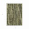 Homeroots 5' X 8' Olive Green And Dark Olive Green Striped Washable Indoor Outdoor Area Rug 608959 - alternate 9