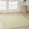 Homeroots 5' Ivory And Green Square Geometric Indoor Outdoor Area Rug 552428 - alternate 9