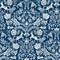 Chesapeake Forest Dance Navy Damask Wallpaper 3124-13883 - alternate 1