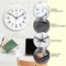 Infinity Instruments Obsidian ITC Business Wall Clock, White, 14in 12830WH-830 - alternate 6