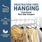 Lifemaster Velvet Hangers, Swivel Hook, Non-Slip, Heavy Duty, Holds 10 lbs, White, 5PK LMVEL5WH - alternate 8