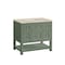 James Martin Vanities Breckenridge 36" Single Vanity, Smokey Celadon, w/ 3 CM Tajnar Eclos Top 330-V36-SC-3TJR - alternate 9