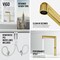 Vigo Bar Kitchen Faucet in Matte Brushed Gold VG02053MG - alternate 6