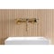 Kingston Brass Double-Handle Wall Mount Bathroom Faucet, Polished Brass KS2112BL - alternate 6