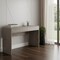 Homeroots 47" Light Gray Computer Desk With Two Drawers 403834 - alternate 4