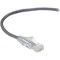 Black Box Slim-Net Cat6A 28-Awg 500-Mhz Stranded Ethernet Patch Cable - C6APC28-GY-20 - alternate 1