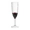 Smarty Had A Party 8 oz. Crystal Disposable Plastic Champagne Flutes (48 Glasses), 48PK 1707-CASE - alternate 8