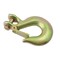 Mytee Products G70 3/8in Clevis Slip Hook w/Latch-6,600 LBS WLL Heavy Duty G70 Safety Chain Hook, Trailer Transport GH38-L - alternate 5