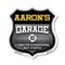 Signmission Aaron's Garage I Can Fix Everything But Stupid, 6 Inch X 6 Inch, Plastic Sign SHI-P-6-490-AARON - alternate 1