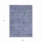 Homeroots 9' X 12' Denim Blue Geometric Washable Indoor Outdoor Area Rug 607480 - alternate 9