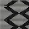 Homeroots 3' X 5' Black And Ivory Geometric Washable Indoor Outdoor Area Rug 598532 - alternate 9