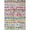 Homeroots 3' X 5' Green Ivory And Purple Striped Washable Indoor Outdoor Area Rug 589182 - alternate 9