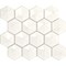 Daltile Artefino Jewel 3 in Pyramid Hexagon Mosaic 8.60 SQFT Per Carton, 10PK AR273PYRHEXMSGL - alternate 1