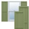 Ekena Millwork True Fit PVC, Three Board Framed Board-n-Batten Shutters, Moss Green, 16 1/8W x 31H, PR TFP101BF16X031MG - alternate 1