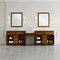 James Martin Vanities Bellshire 120" Dual Vanity Set w/24" Make-Up Counter, Honey Oak w/3 cm Charcoal Soapstone Silestone 660-VMC120-HNO-3CSP - alternate 5