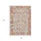 Homeroots 3' X 5' Pink And Ivory Patchwork Washable Indoor Outdoor Area Rug 631431 - alternate 9