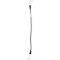 Erickson 5/8'' x 24'' Hook-to-Hook Rubber Industrial EDPM Tarp Strap Black 6703 - alternate 2