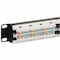 Unc Group 12Port 1Rmu Cat6 Patch Panel, 110 Type PPC6-12PT-1U - alternate 2