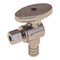 Premier Quarter Turn Angle Stop, 1/2 in. PEX Barb x 1/4 in. Compression, Lead Free Chrome NLT1331ARPQ - alternate 3