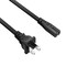 Sanoxy 2 PACK  15ft 18 AWG Notebook Power Cord, Non-Polarized IEC320 C7 to NEMA 1-15P SNX-CBL-LDR-PW110-1215 - alternate 1